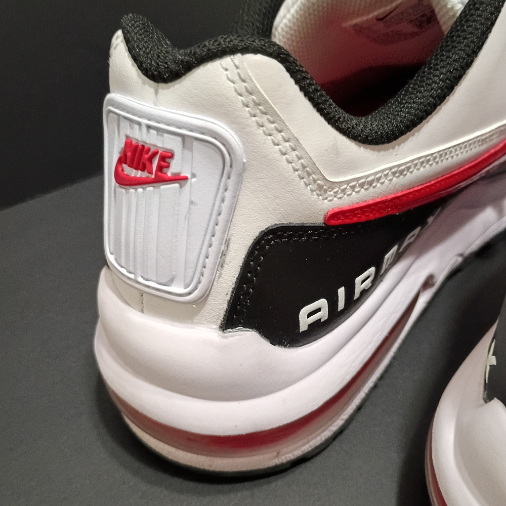 Nike Air Max LTD 3 Men's Casual White/University Red & Black Sneakers - Picture 14 of 14